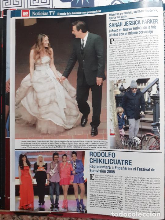 Coleccionismo de Revistas y Peri&oacute;dicos: sarah jessica parker rafFaella carra rodolfo chikilicuatre eurovision