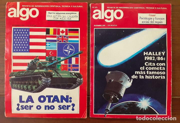 Coleccionismo de revistas y peri&oacute;dicos: Revista cient&iacute;fica Algo 370 y 371