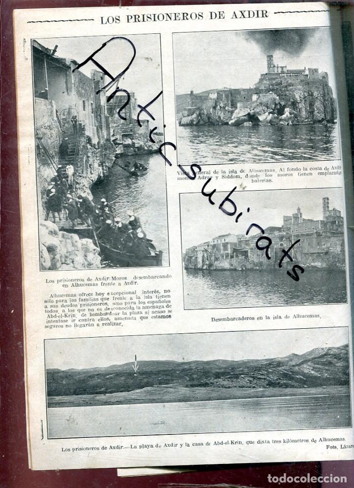 Collection Magazines and Newspapers: REVISTA A&Ntilde;O1922 ALHUCEMAS BENI AROS ACCIDENTE TREN EN LOS PRADILLOS CORDOBA ANIS PIERROT CONSTANTINA