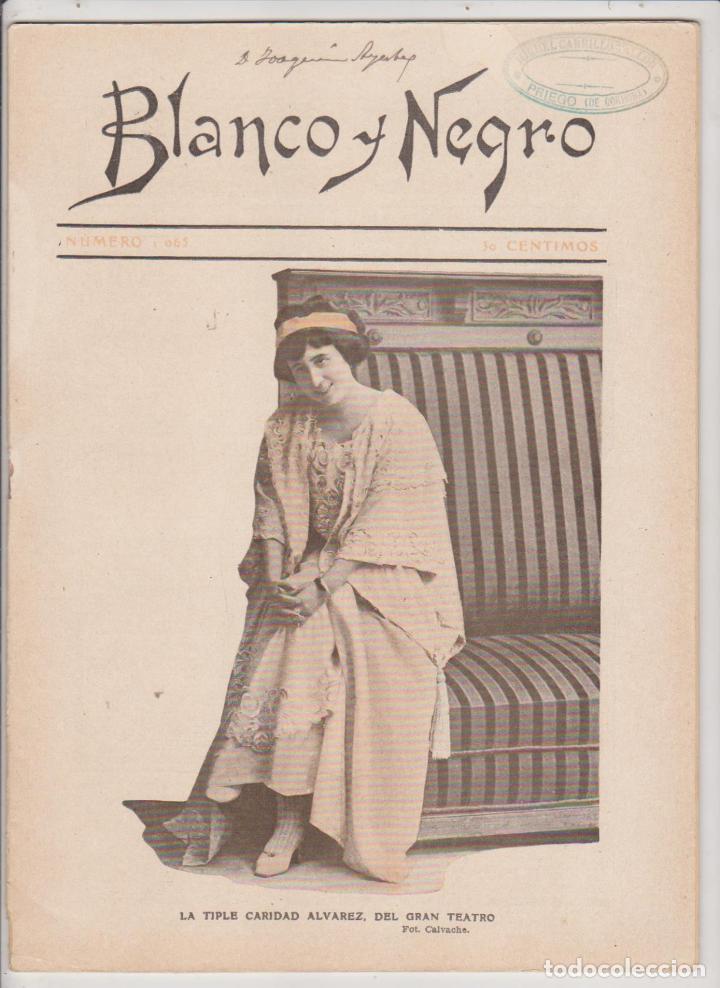 Collezionismo di Riviste e Giornali: Blanco y Negro n&ordm; 1065. 8 de Octubre de 1911