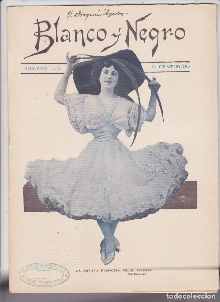 Collezionismo di Riviste e Giornali: Blanco y Negro n&ordm; 1056. 6 de Agosto de 1911