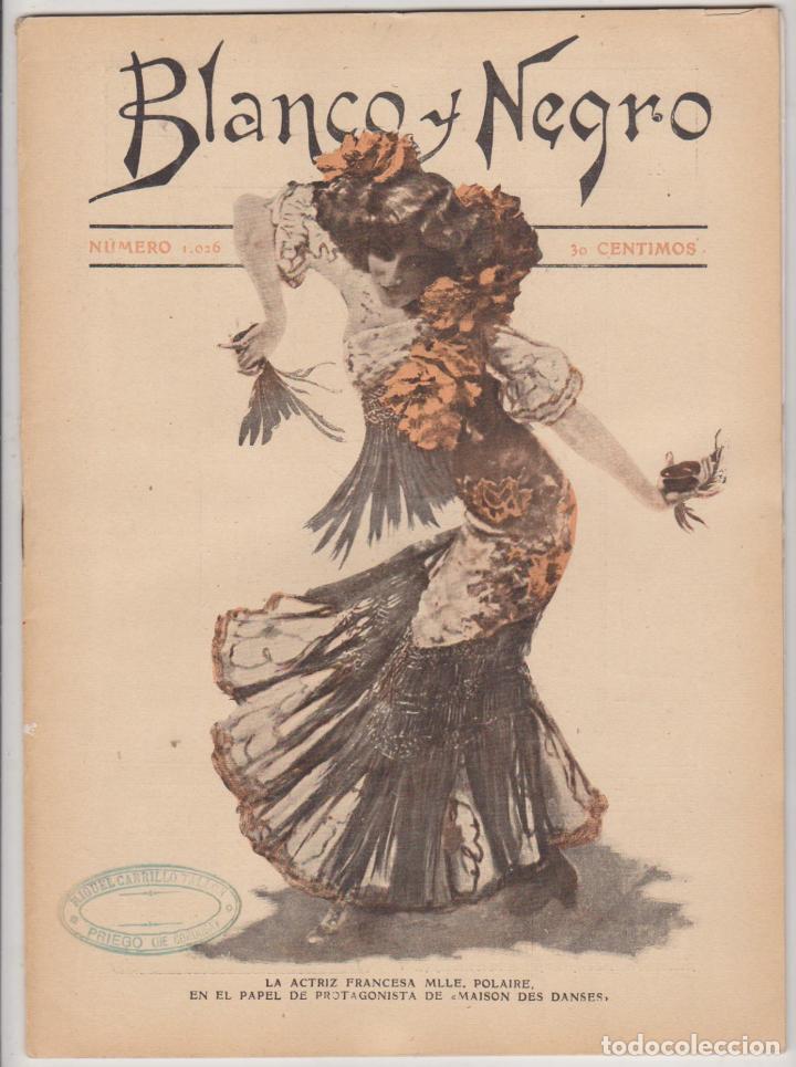 Collezionismo di Riviste e Giornali: Blanco y Negro n&ordm; 1026. 8 de Enero de 1911