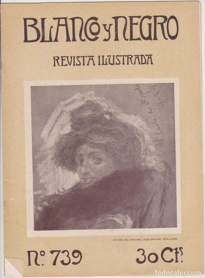 Collezionismo di Riviste e Giornali: Blanco y negro n&ordm; 739. Madrid 1 de julio de 1905
