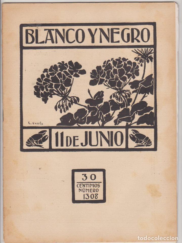 Collezionismo di Riviste e Giornali: Blanco y Negro n&ordm; 1308. Madrid 11 de junio de 1916