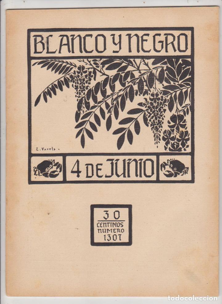 Collezionismo di Riviste e Giornali: Blanco y Negro n&ordm; 1307. Madrid 4 de junio de 1916