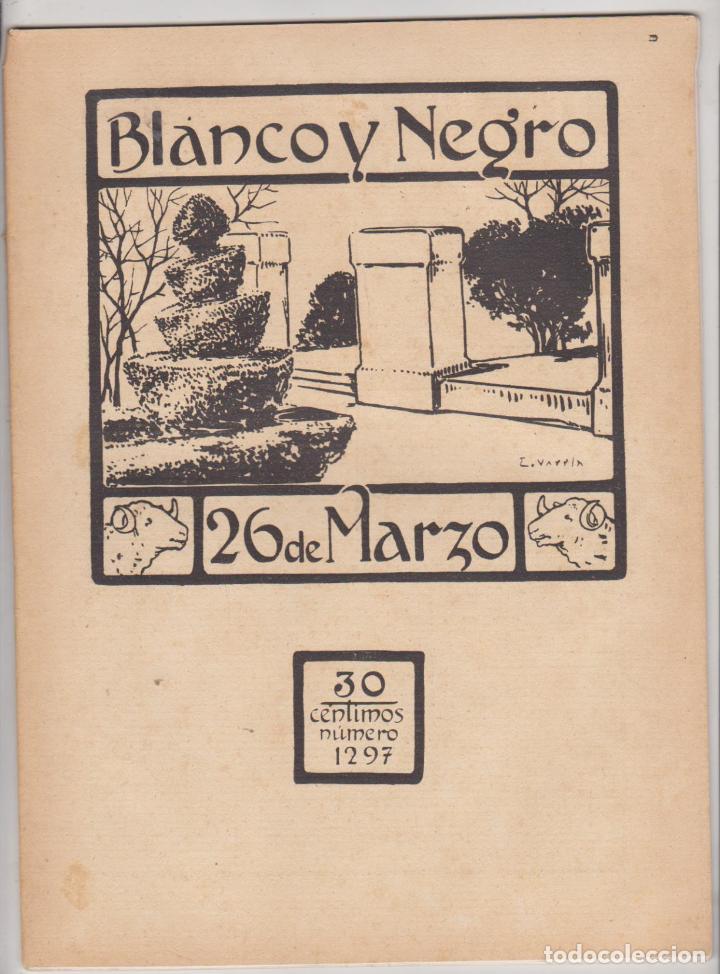 Collezionismo di Riviste e Giornali: Blanco y negro n&ordm; 1297. Madrid 26 de marzo de 1916