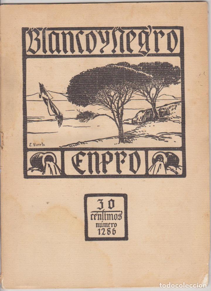 Collezionismo di Riviste e Giornali: Blanco y negro n&ordm; 1286. Madrid 9 de enero de 1916