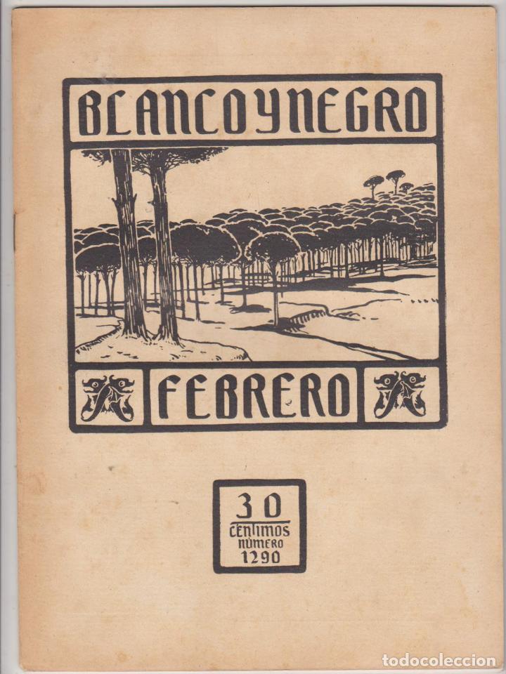 Collezionismo di Riviste e Giornali: Blanco y Negro n&ordm; 1289. Madrid 30 de Enero de 1916