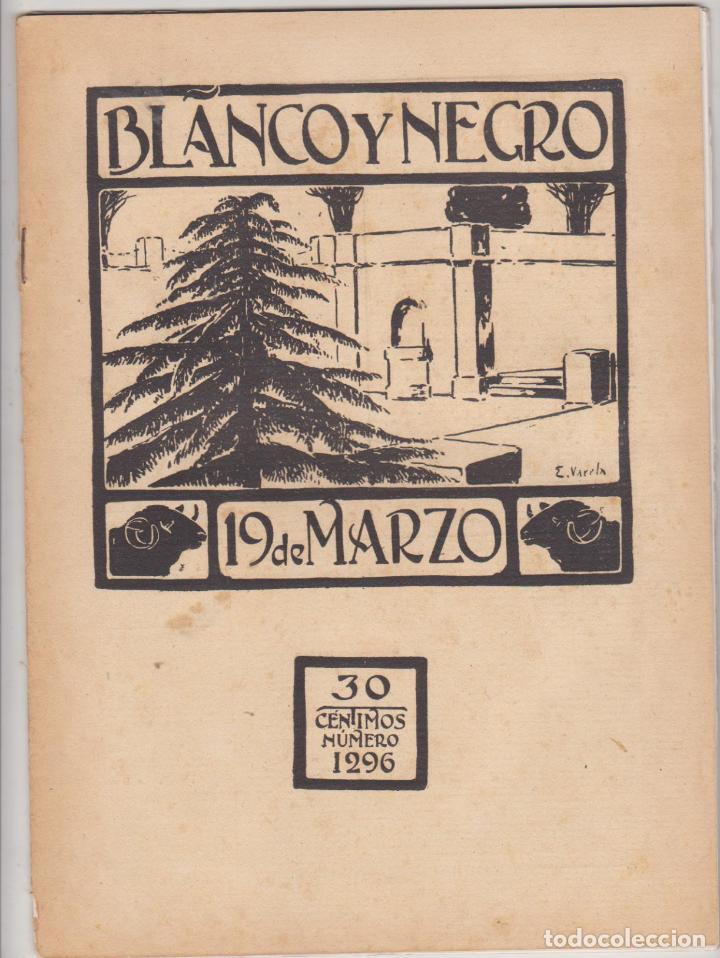 Collezionismo di Riviste e Giornali: Blanco y negro n&ordm; 1296. Madrid 19 de marzo de 1916