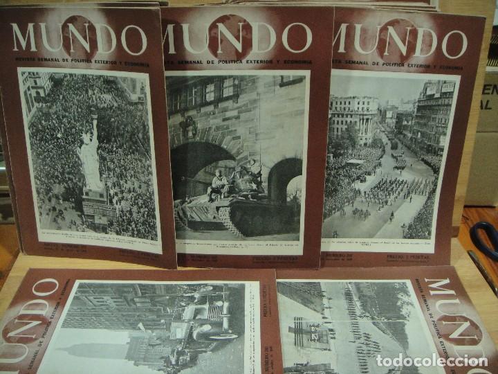 Coleccionismo de Revistas y Peri&oacute;dicos: MUNDO , POLITICA INTERNACIONAL - LOTE DE 28 NUMEROS - A&Ntilde;O 1945