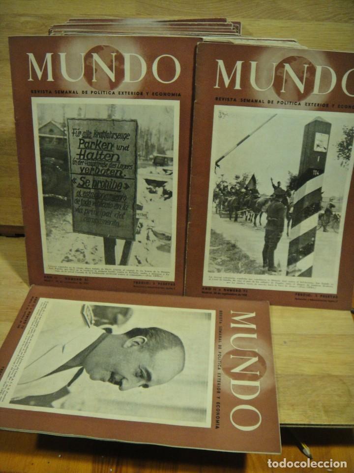 Coleccionismo de Revistas y Peri&oacute;dicos: MUNDO , POLITICA INTERNACIONAL - LOTE DE 46 N&ordm; - A&Ntilde;O 1941