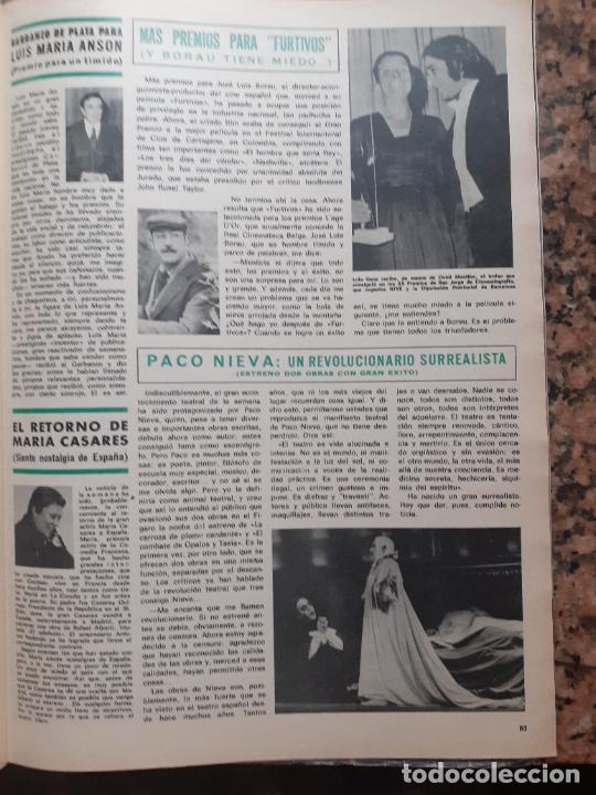 Coleccionismo de Revistas y Peri&oacute;dicos: LUIS MARIA ANSON LOLA GAOS OVIDI MONTLLOR PACO NIEVA MARIA CASARES