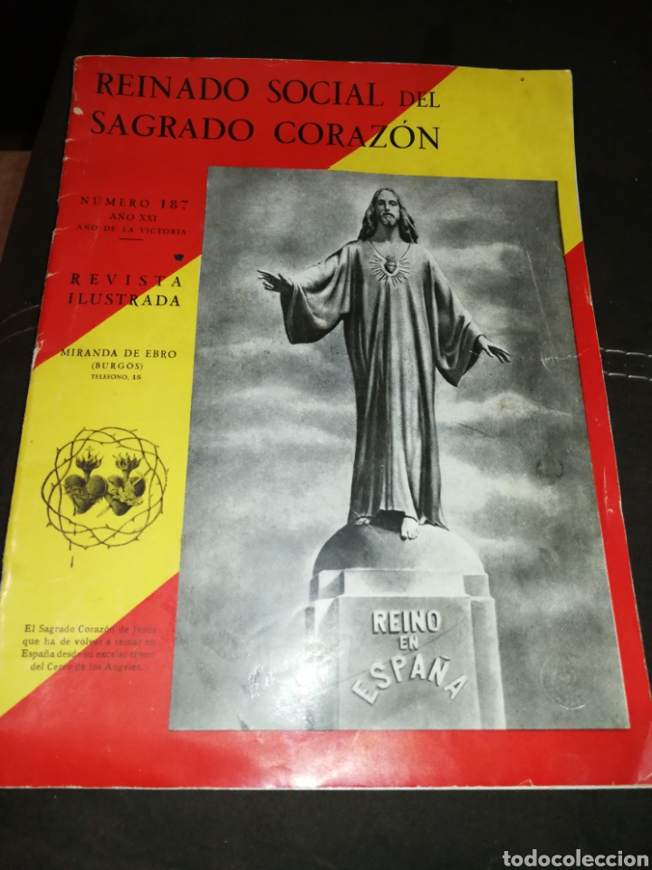 Coleccionismo de Revistas y Peri&oacute;dicos: A&Ntilde;O 1939, REVISTA SOCIAL DEL SAGRADO CORAZ&Oacute;N