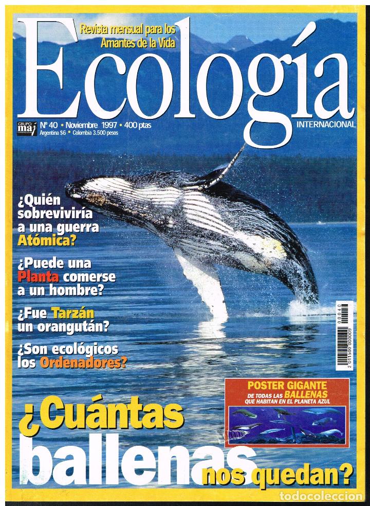 Collezionismo di Riviste e Giornali: REVISTA ECOLOGIA INTERNACIONAL N&ordm; 40 - NOVIEMBRE 1997