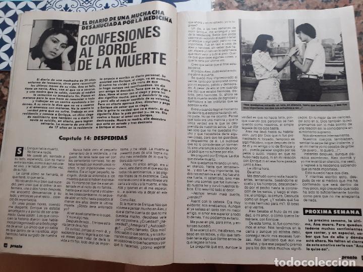 Collezionismo di Riviste e Giornali: CONFESIONES AL BORDE DE LA MUERTE CAPITULO 14