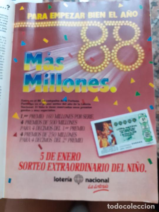 Coleccionismo de Revistas y Peri&oacute;dicos: ANUNCIO LOTERIA NACIONAL SORTEO DEL NI&Ntilde;O 88
