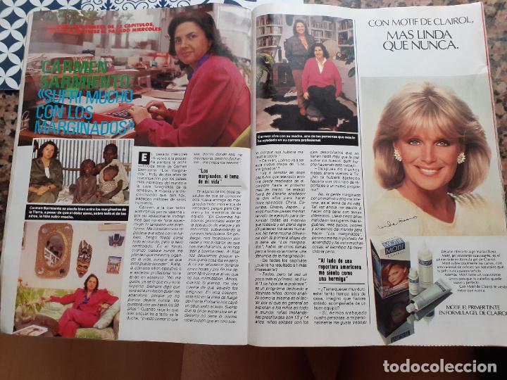 Collezionismo di Riviste e Giornali: MARIA SARMIENTO ANUNCIO LINDA EVANS TINTE MOTIF DINASTIA DINASTY