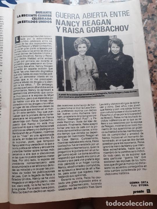 Collezionismo di Riviste e Giornali: NANCY REAGAN RAISA GORBACHOV