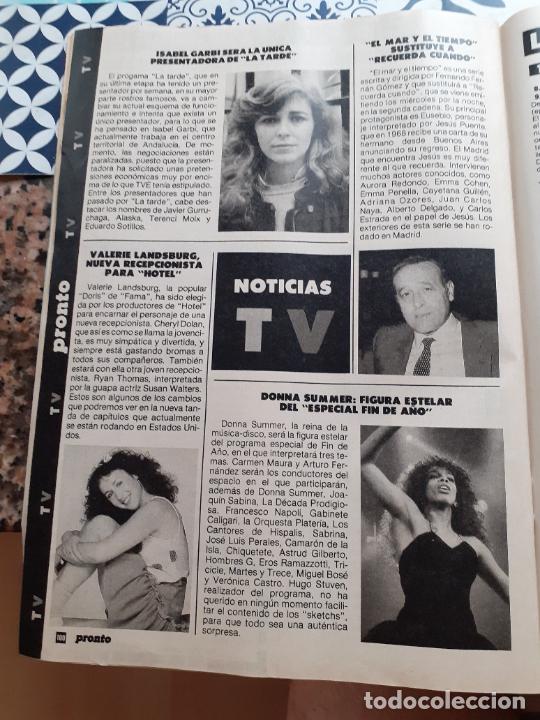 Collection Magazines and Newspapers: DONNA SUMMER VALERIA LANDSBURG FAMA FAME HOTEL ISABEL GARBI JESUS PUENTE
