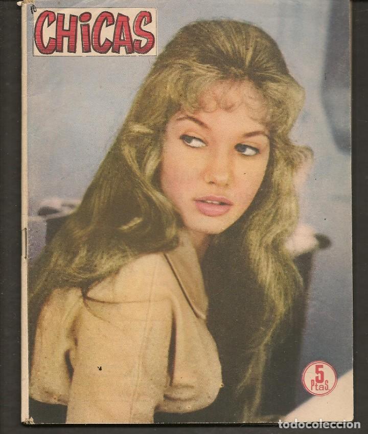 Coleccionismo de Revistas y Peri&oacute;dicos: REVISTA CHICAS. N&ordm; 439. UNA CANCI&Oacute;N Y UN CANTANTE: LUIS MARIANO. 22/XI/59(P/B9)