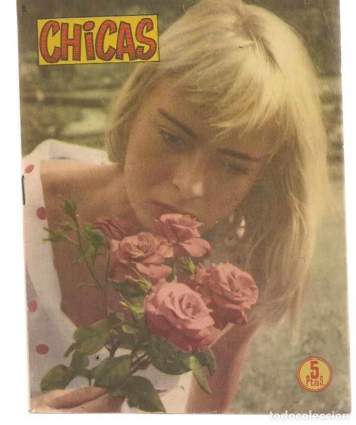 Collezionismo di Riviste e Giornali: REVISTA CHICAS. N&ordm; 447. CINE: TU Y YO. GARY GRANT; DEBORA KERR/ CARLOS PI&Ntilde;AR. 19/4/59(P/B9)