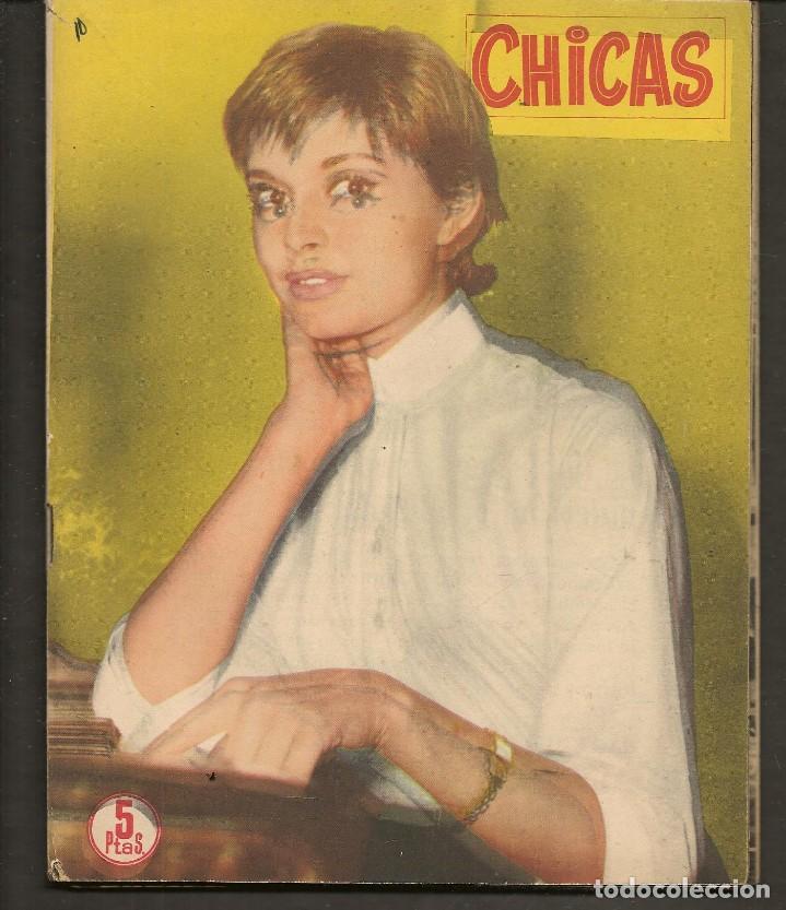 Collectionnisme de Revues et Journaux: REVISTA CHICAS. N&ordm; 456. CINE: NATALIA. MARTINE CAROL/ ESTEVE REEVESZ. 21/6/1959. (P/B9)