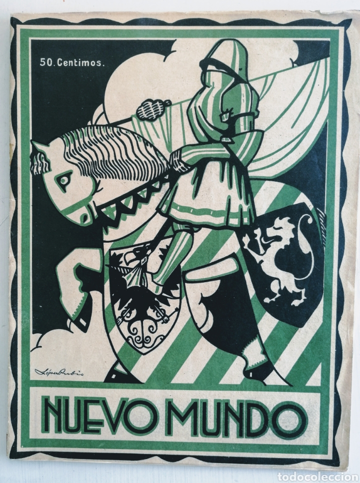 Coleccionismo de revistas y peri&oacute;dicos: REVISTA NUEVO MUNDO 1922. EL ENVIO ESTA INCLUIDO.