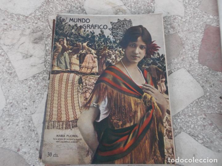Coleccionismo de Revistas y Peri&oacute;dicos: mundo grafico n&ordm; 353, 1918,