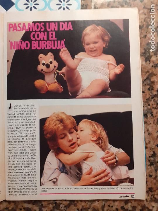 Coleccionismo de Revistas y Peri&oacute;dicos: EL NI&Ntilde;O BURBUJA ROCIO JURADO