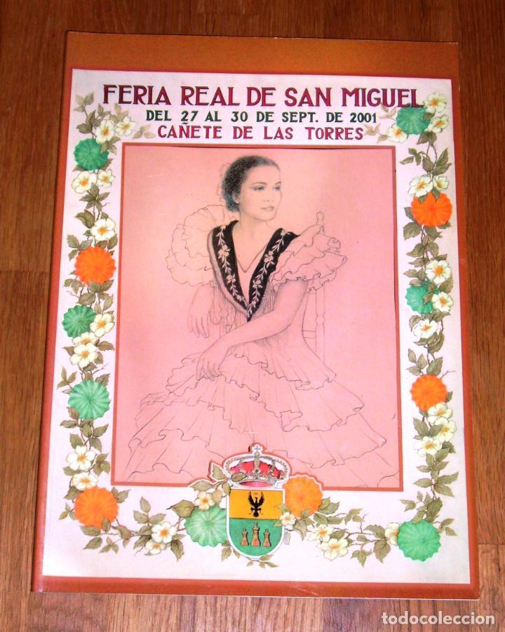 Coleccionismo de Revistas y Peri&oacute;dicos: CA&Ntilde;ETE DE LAS TORRES. Feria Real de San Miguel : del 27 al 30 de septiembre de 2001