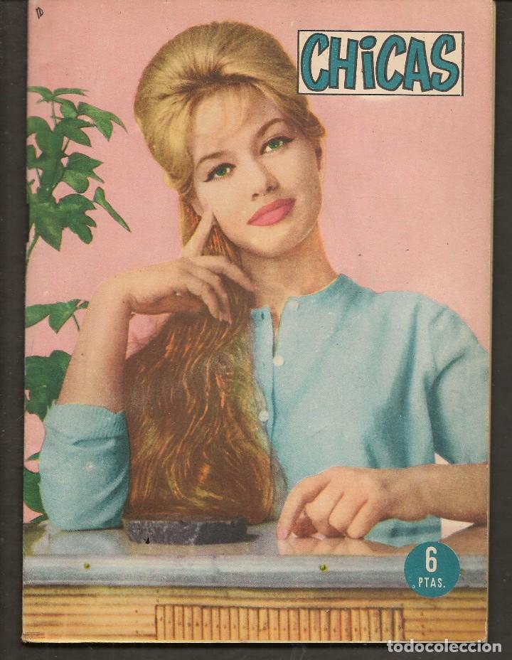 Coleccionismo de Revistas y Peri&oacute;dicos: REVISTA CHICAS. N&ordm; 552. MARLON BRANDO. CINE: EL &Aacute;LAMO. JHON WAYNE. VER FOTOS