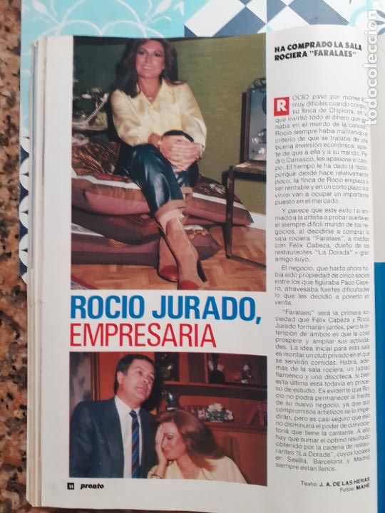 Collection Magazines and Newspapers: ROCIO JURADO