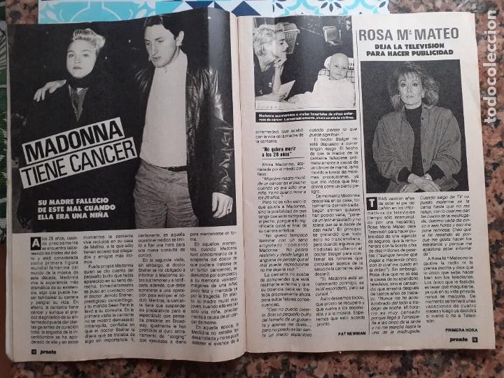 Coleccionismo de Revistas y Peri&oacute;dicos: madonna sean penn tiene cancer