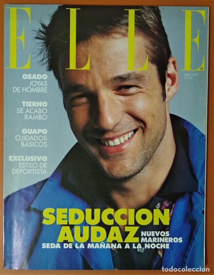Coleccionismo de Revistas y Peri&oacute;dicos: Revista Elle hombre. 1991.