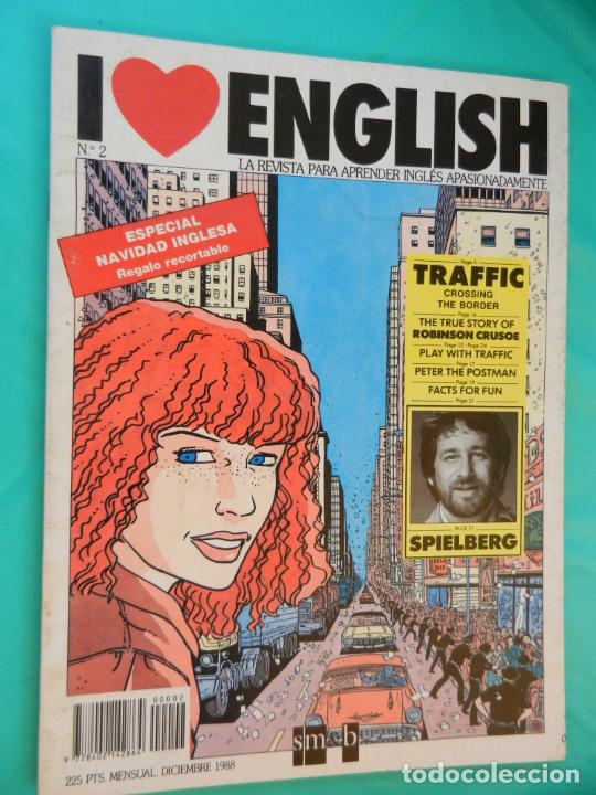 Collection Magazines and Newspapers: I LOVE ENGLISH , N&ordm; 2 - SPIELBERG - LA REVISTA JOVEN PARA MEJORAR TU INGLES - SM