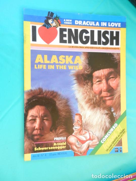 Coleccionismo de Revistas y Peri&oacute;dicos: I LOVE ENGLISH , N&ordm; 4 - ARNOLD SCHWARZENEGGER - LA REVISTA JOVEN PARA MEJORAR TU INGLES - SM