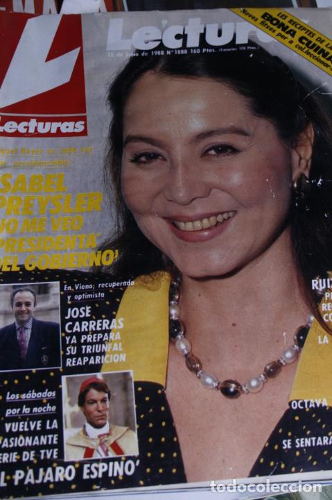 Coleccionismo de Revistas y Peri&oacute;dicos: LOLA FLORES ISABEL PREYSLER DYAN CANNON ANGIE DICKINSON KARIAN JOSE CARRERAS 1988