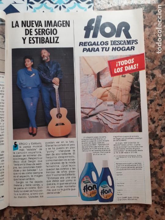 Coleccionismo de Revistas y Peri&oacute;dicos: ANUNCIO FLOR SERGIO Y ESTIBALIZ MOCEDADES
