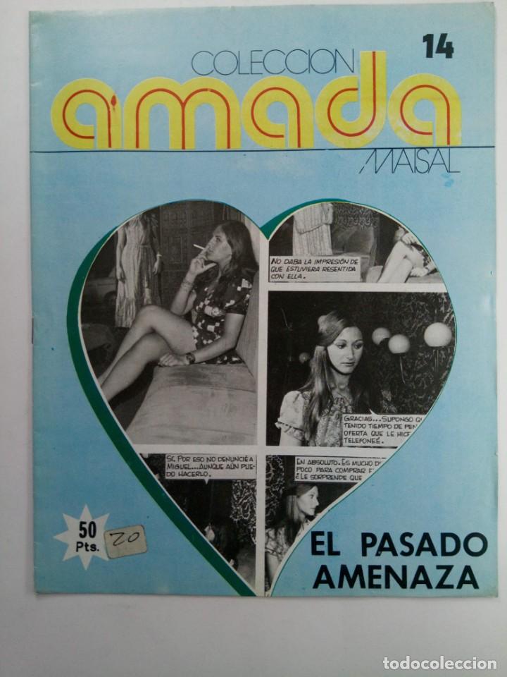 Collezionismo di Riviste e Giornali: COLECCI&Oacute;N AMADA 14 - EL PASADO AMENAZA (FOTONOVELA)