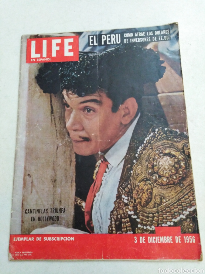 Sammeln von Zeitschriften und Zeitungen: Revista life en espa&ntilde;ol ( 3 de diciembre de 1956 )