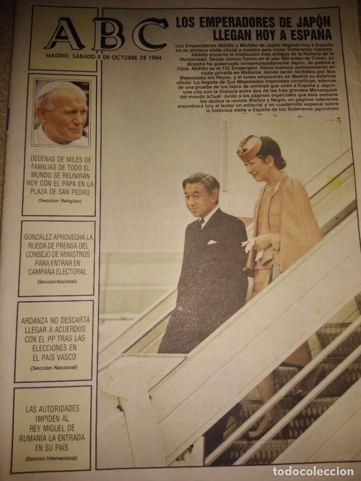 Coleccionismo de Revistas y Peri&oacute;dicos: Peri&oacute;dico ABC Madrid 08-10-1994