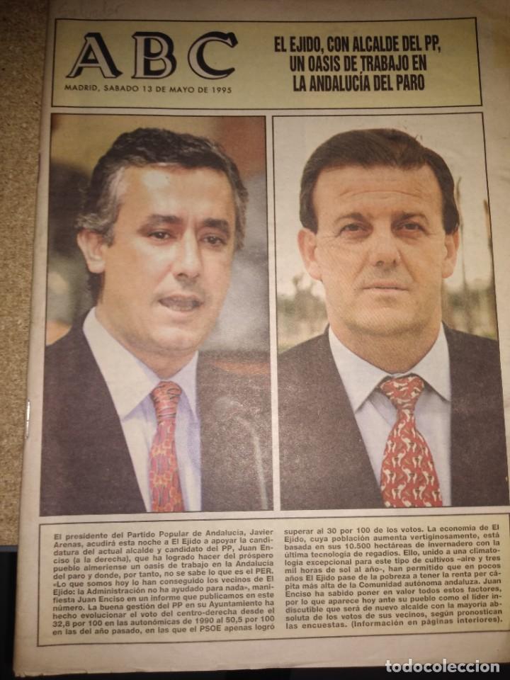 Coleccionismo de Revistas y Peri&oacute;dicos: Peri&oacute;dico ABC Madrid 13-05-1995