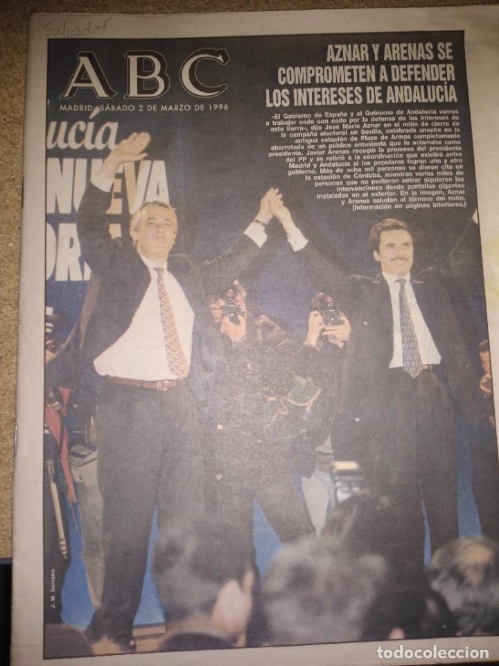 Coleccionismo de Revistas y Peri&oacute;dicos: Peri&oacute;dico ABC Madrid 02-03-1996