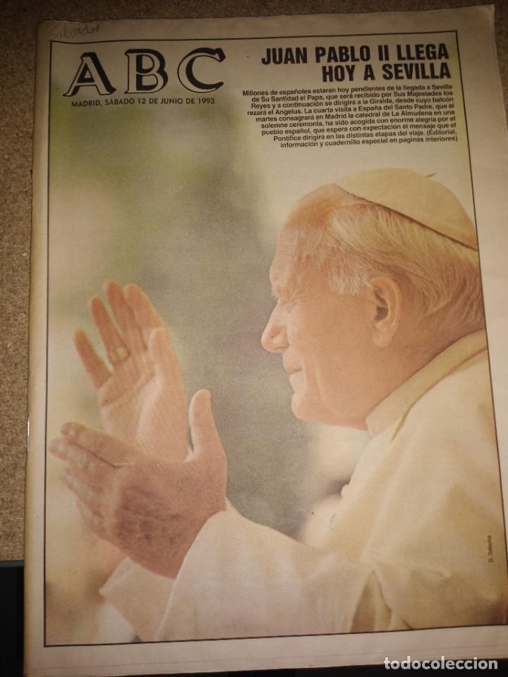 Coleccionismo de Revistas y Peri&oacute;dicos: Peri&oacute;dico ABC Madrid 12-06-1993