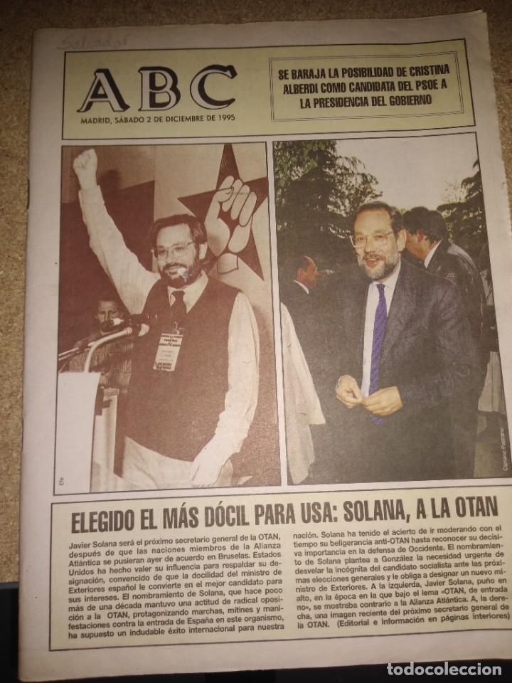 Coleccionismo de Revistas y Peri&oacute;dicos: Peri&oacute;dico ABC Madrid 02-12-1995