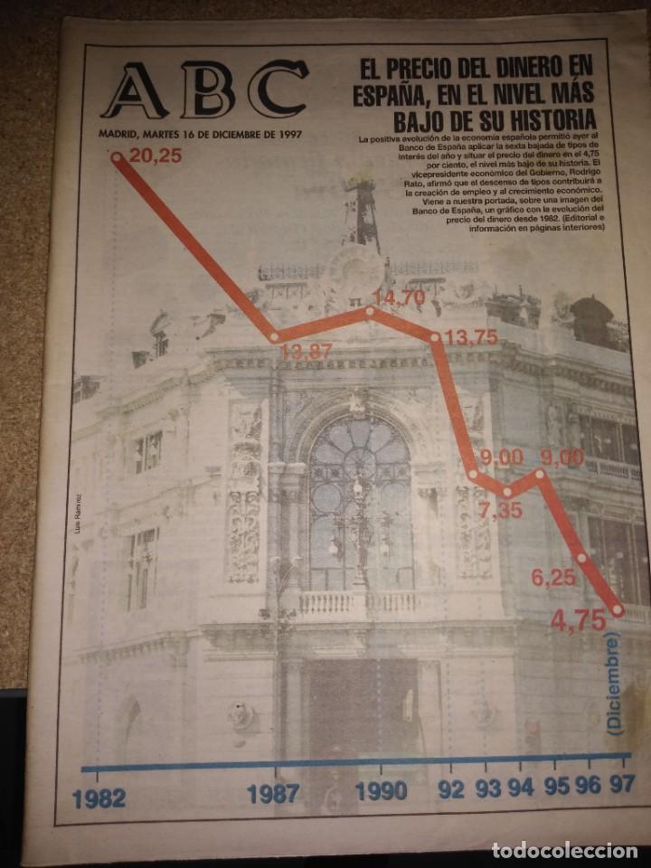 Coleccionismo de Revistas y Peri&oacute;dicos: Peri&oacute;dico ABC Madrid 16-12-1997