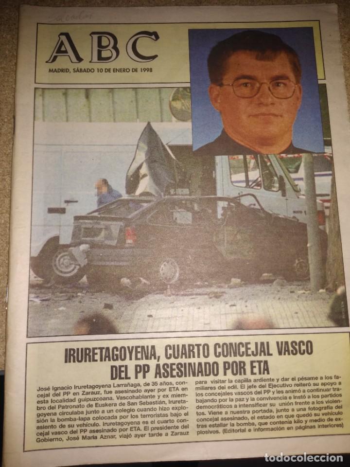 Coleccionismo de Revistas y Peri&oacute;dicos: Peri&oacute;dico ABC Madrid 10-01-1998