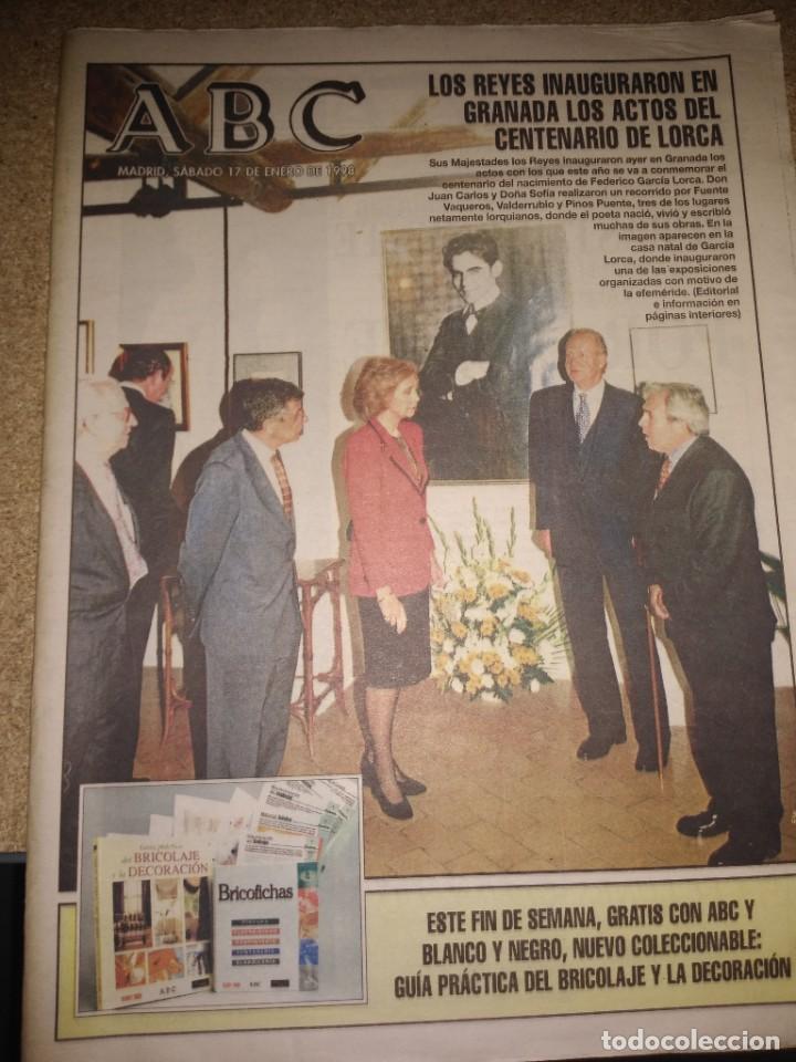 Coleccionismo de Revistas y Peri&oacute;dicos: Peri&oacute;dico ABC Madrid 17-01-1998