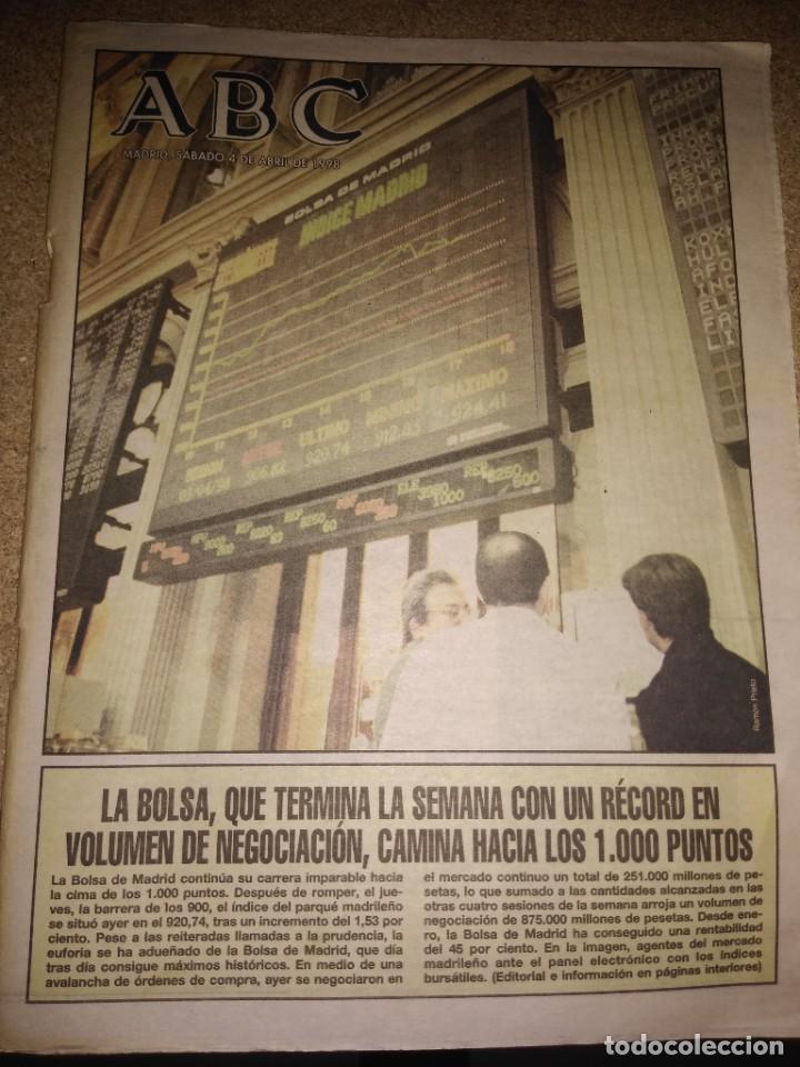 Coleccionismo de Revistas y Peri&oacute;dicos: Peri&oacute;dico ABC Madrid 04-04-1998