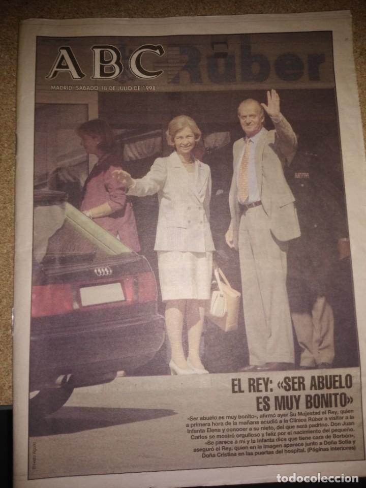 Coleccionismo de Revistas y Peri&oacute;dicos: Peri&oacute;dico ABC Madrid 18-07-1998